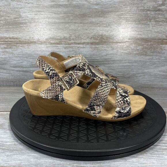 Vionic Women's Glenda Wedge Strap Sandals Size 5 - Picture 3 of 9